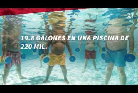 Nunca creerás cuánta orina hay en las piscinas públicas (+video)
